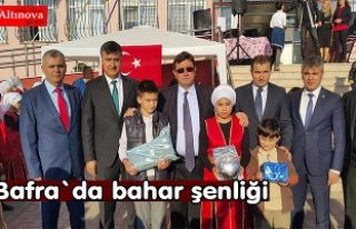 Bafra`da bahar şenliği