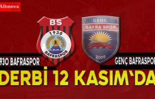 Derbi 12 Kasım`da oynanacak