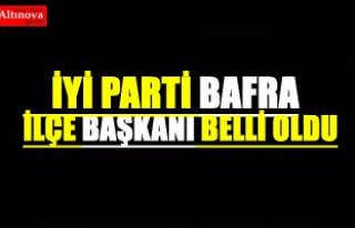 İyi Parti İçe Başkanı belli oldu