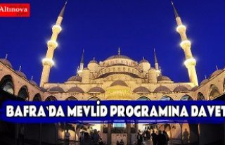 Mevlid programına davet