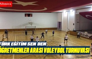 TÜRK EĞİTİM SEN ÖĞRETMENLER ARASI VOLEYBOL TURNUVASI...