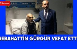 Sebahattin Gürgür vefat etti