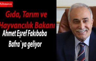 Ahmet Eşref Fakıbaba Bafra`ya geliyor