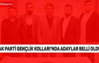 AK Parti Gençlik Kolları’nda Adaylar belli oldu