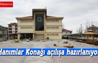 Aşağıçinik Hanımlar Konağı Açılışa Hazırlanıyor