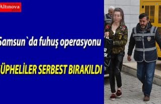 Samsun merkezli fuhuş operasyonu