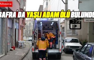 Yaşlı adam ölü bulundu