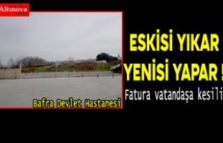 Eskisi yıkar, yenisi yapar