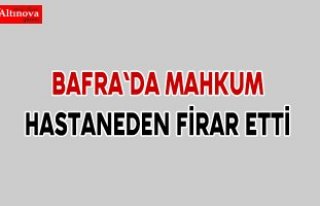 Mahkum firar etti