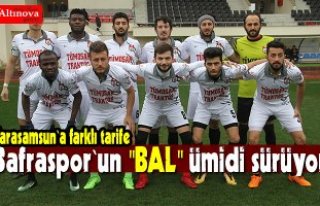 Bafraspor`un "BAL" ümidi sürüyor