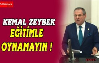 EĞİTİMLE OYNAMAYIN!