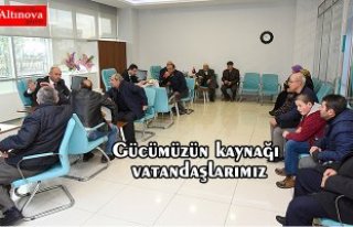 Gücümüzün kaynağı vatandaşlarımız