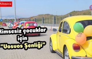 Kimsesiz çocuklar için "Vosvos Şenliği"