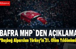 BAFRA MHP`DEN AÇIKLAMA