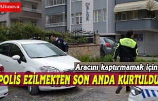 Polis ezilmekten son anda kurtuldu