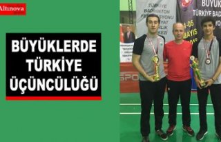 BÜYÜKLERDE TÜRKİYE ÜÇÜNCÜLÜĞÜ