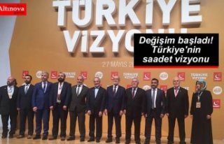 Karamollaoğlu "Değişim başladı! Türkiye'nin...