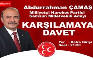 KARŞILAMAYA DAVET