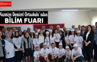 Nazmiye Demirel Ortaokulu`ndan Bilim Fuarı