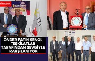 Önder Fatih Şenol Teşkilatlar tarafından sevgiyle...