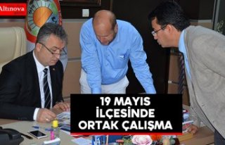 19 Mayıs İlçesinde Ortak Çalışma