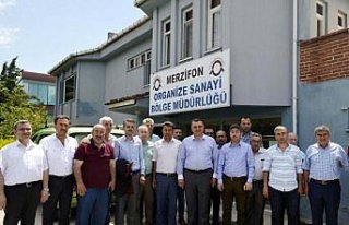 AK Parti milletvekili adayı Çilez'in OSB ziyareti