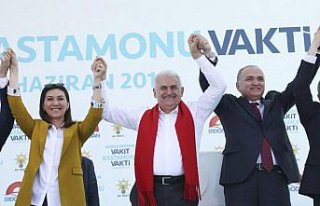 AK Parti'nin Kastamonu mitingi