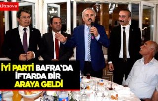 Bafra İYİ Parti`den iftar programı