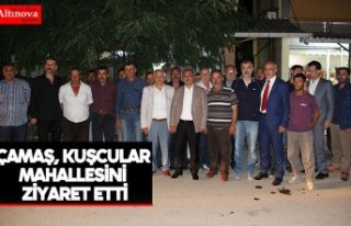 Çamaş, Kuşcular Mahallesini Ziyaret Etti