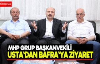 MHP Grup Başkanvekili Usta'dan Bafra'ya...