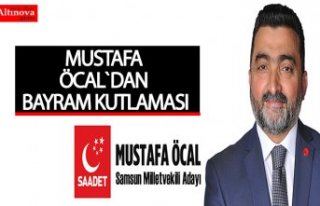 Mustafa Öcal`dan Bayram Kutlaması