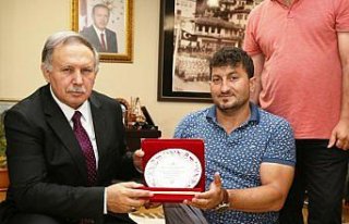 Artvin Valisi Doğanay'a ziyaret