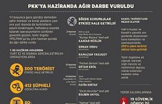 GRAFİKLİ - PKK'ya haziran darbesi