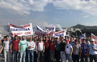 Karabükspor taraftarından tepki