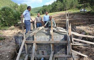 Kaymakam Pişkin çalışmaları denetledi