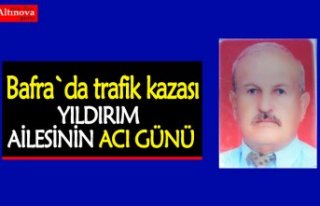 Yıldırım ailesinin acı günü