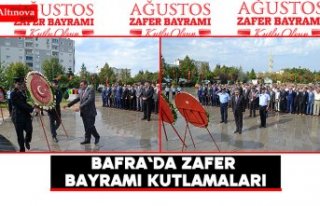 Bafra`da 30 Ağustos Zafer Bayramı etkinliği