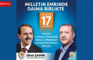 BAŞKAN ZİHNİ ŞAHİN: AK PARTİNİN SAHİBİ MİLLETİMİZDİR