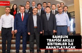 Samsun trafiği akıllı sistemler ile rahatlayacak