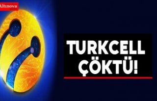 Turkcell çöktü