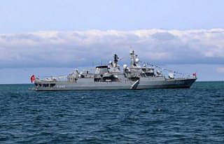 TCG Yavuz Fırkateyni Ünye'de