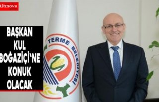 Terme Belediye Başkanı Kul, Boğaziçi'ne konuk...