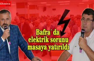 Toplantıda Bafra`nın sorunları görüşüldü