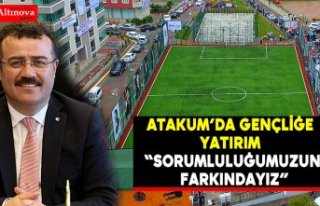 Atakum’da gençliğe yatırım “Sorumluluğumuzun...