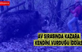 Av sırasında kazara kendini vurduğu iddiası