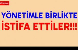 BAFRA İLÇE BAŞKANI VE YÖNETİMİ İSTİFA ETTİ