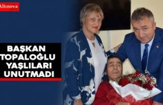 Başkan Topaloğlu Yaşlıları Unutmadı