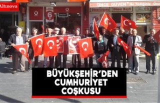 Büyükşehir’den Cumhuriyet Coşkusu