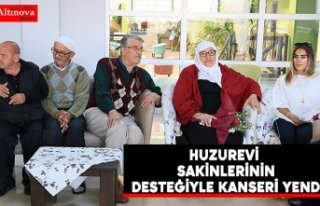 Huzurevi sakinlerinin desteğiyle kanseri yendi