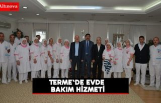 Terme'de evde bakım hizmeti